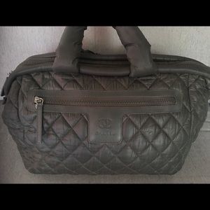 Chanel quilted tote